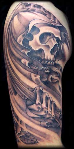 Looking for unique  Tattoos? Grim Reaper